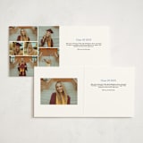 "New Style" - Graduation Announcements in Denim by Inkblot Design - Interior Options