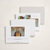 "The Cover" - Graduation Announcements in Mist by Gwen Bedat - Back of Card Options