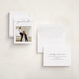 "Simple Details" - Graduation Announcements in Tuxedo by Pixel and Hank - Assembled