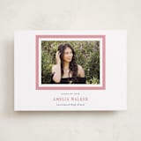 "Charm" - Graduation Announcements in Peony by Sara Hicks Malone - Front