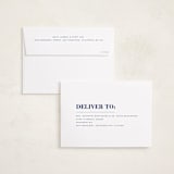 "Bold Headline" - Graduation Announcements in Midnight by Emily Sabol Goss - FREE Recipient Addressing
