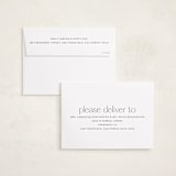 "Understated" - Graduation Announcements in Salt by Ekko Studio - FREE Recipient Addressing