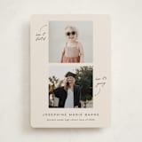 "Simple Timeline" - Graduation Announcements in Classic Black by Ashley DeMeyere - Front