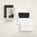 "Simple Timeline" - Graduation Announcements in Classic Black by Ashley DeMeyere - Assembled