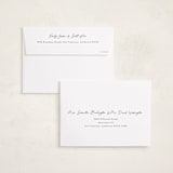 "Simple Timeline" - Graduation Announcements in Classic Black by Ashley DeMeyere - FREE Recipient Addressing