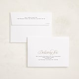 "Legato" - Graduation Announcements in Crisp Linen by Erin L. Wilson - FREE Recipient Addressing