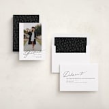 "Minimal Script" - Graduation Announcements in Obsidian by Kamala Nahas - Assembled