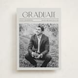 "newspaper" - Graduation Announcements in Newsprint by Kaydi Bishop - Front