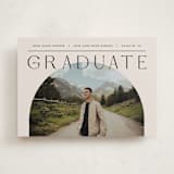 "Vision" - Graduation Announcements in Ivory by Pixel and Hank - Front