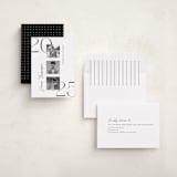 "Stacked" - Graduation Announcements in Ivory by Monika Torun - Assembled