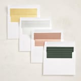 "Classic Sash" - Graduation Announcements in Pine by Lauren Chism - Envelope Liner Options