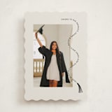 "Celebra" - Graduation Announcements in Nero by Pati Cascino - Front