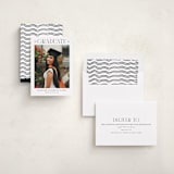 "Newsprint" - Graduation Announcements in Snow by Nicoletta Savod - Assembled