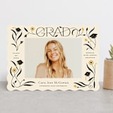 "Grad Florals" - Graduation Announcements in Cream by Morgan Ramberg - Front