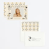 "Grad Florals" - Graduation Announcements in Cream by Morgan Ramberg - Assembled
