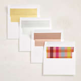 "Rainbow plaid" - Graduation Announcements in Ruby by Kat Roberts - Envelope Liner Options