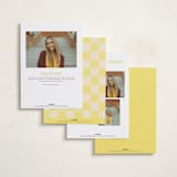 "Good Times Co." - Graduation Announcements in Butter by Helena Vitto - Back of Card Options