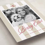 "Bexley" - Graduation Announcements in Parchment by Susan Zinader - Detail