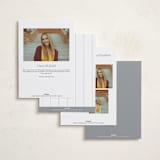 "Focus" - Graduation Announcements in Cloud by Meggy Masters - Back of Card Options