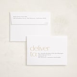 "chic five" - Graduation Announcements in Marigold by Carolyn Nicks - FREE Recipient Addressing