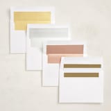"Modern Grid" - Graduation Announcements in Golden by Erica Krystek - Envelope Liner Options