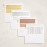 "Subtle" - Graduation Announcements in Silk by Adelyn T. - Envelope Liner Options