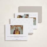 "Contemplate" - Graduation Announcements in Snowberry by Pixel and Hank - Back of Card Options