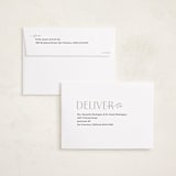 "Contemplate" - Graduation Announcements in Snowberry by Pixel and Hank - FREE Recipient Addressing