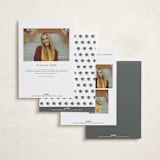 "Study Guide" - Graduation Announcements in Cloud by Carolyn MacLaren - Back of Card Options