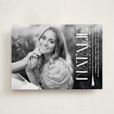 "Colonnade" - Graduation Announcements in Swan by Owl and Toad - Front