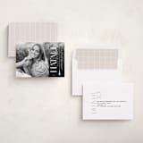 "Colonnade" - Graduation Announcements in Swan by Owl and Toad - Assembled