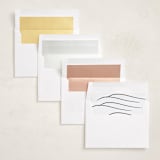 "high script" - Graduation Announcements in Onyx by Eric Ransom - Envelope Liner Options