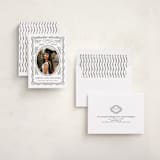 "Ivy Grad" - Graduation Announcements in Linen by Paper Sun Studio - Assembled