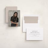 "Modern Crest" - Graduation Announcements in Clouds by Owl and Toad - Assembled
