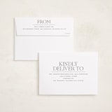 "Modern Crest" - Graduation Announcements in Clouds by Owl and Toad - FREE Recipient Addressing