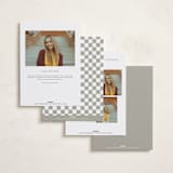 "Simple + Script" - Graduation Announcements in Chalkboard by Kelly Watkins - Back of Card Options