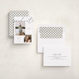 "Simple + Script" - Graduation Announcements in Chalkboard by Kelly Watkins - Assembled