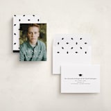 "Classy Stack" - Graduation Announcements in Limestone by Erica Krystek - Assembled