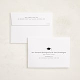 "Classy Stack" - Graduation Announcements in Limestone by Erica Krystek - FREE Recipient Addressing
