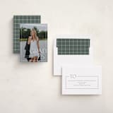 "Broken Border" - Graduation Announcements in Snow by Lauren Chism - Assembled