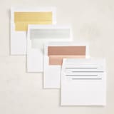 "Grad Trio" - Graduation Announcements in Snow by Nicoletta Savod - Envelope Liner Options