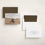 "Simply" - Graduation Announcements in Chocolate by Lisa Assenmacher - Assembled