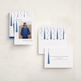 "Tassled" - Graduation Announcements in Cobalt by Ashlee Townsend - Assembled