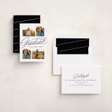"Classic quad" - Graduation Announcements in Newspaper by Lea Delaveris - Assembled