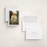 "Structural" - Graduation Announcements in Snowdrop by Snow and Ivy - Assembled