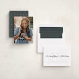 "With a flourish" - Graduation Announcements in Salt by Lea Delaveris - Assembled