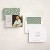 "New Era" - Graduation Announcements in Sea glass by Cindy Reynolds - Assembled