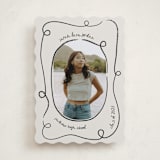 "swirl" - Graduation Announcements in Ash by Kelly Watkins - Front