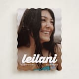 "name" - Graduation Announcements in Cloud by Lori Wemple - Front