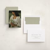 "Classic Allure" - Graduation Announcements in Cotton by Oscar and Emma - Karly Depew - Assembled